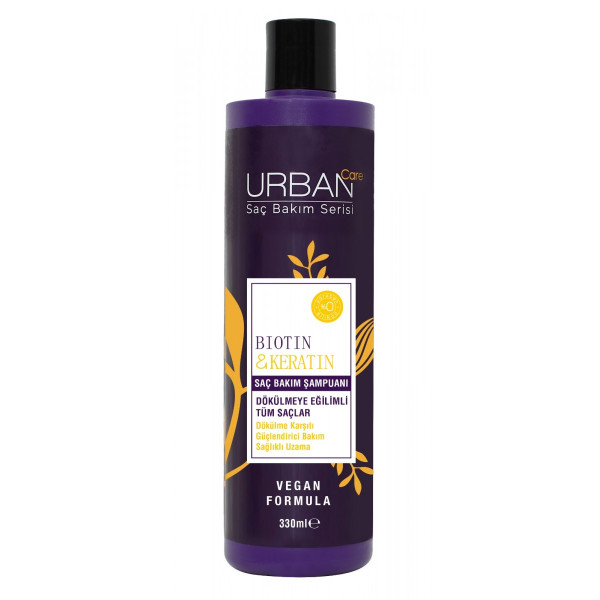 URBAN SAÇ BAKIM ŞAMPUAN 330ML. BIOTIN&KERATIN