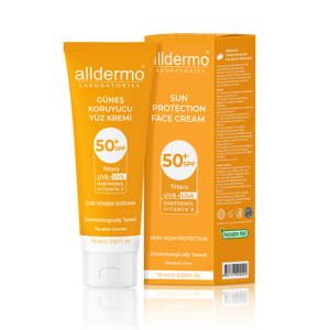 ALLDERMO GÜNEŞ KREMİ 50 SPF 75 ML