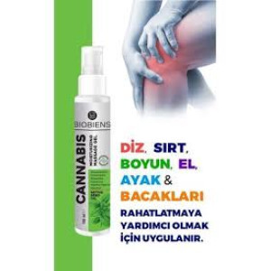 BİOBENS MASAJ JELİ CANNABİS NEMLENDİRİCİ 100 ML