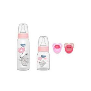 WEE BABY CAM BİBERON 120ML VE BARDAK 30ML & EMZİK SETİ