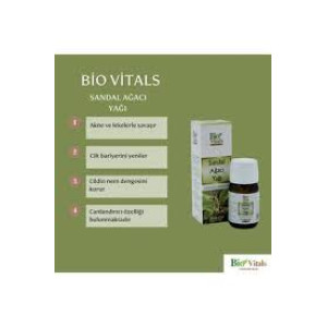 BİOVİTALS SANDAL AĞACI YAĞI 20 ML
