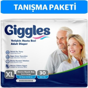 GİGGLES EMİCİ KÜLOT HASTA BEZİ XL 4X30