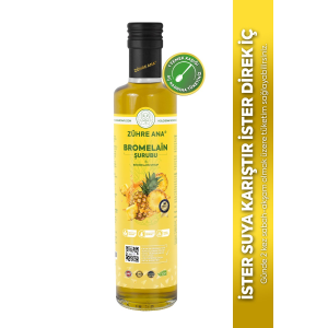 ZÜHRE ANANAS SİRKESİ 500 ML (PKT 12 Lİ)